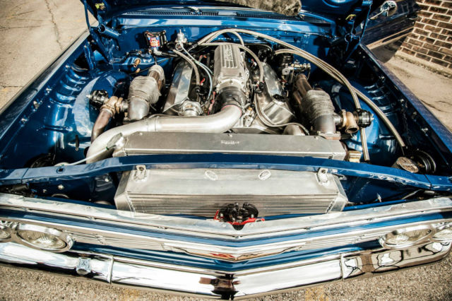 1961 Royal Blue, Powder Coated Chevrolet Impala