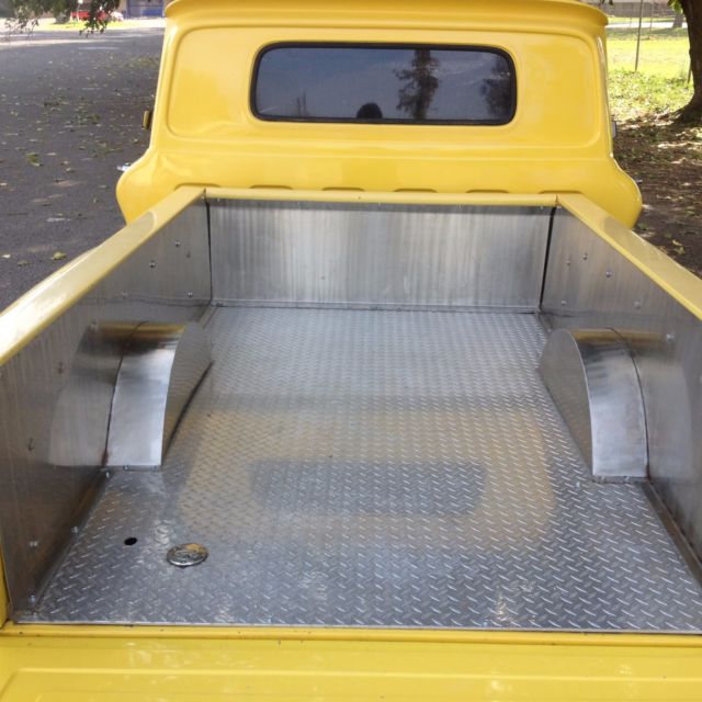 1961 Yellow Chevrolet C-10 Standard Cab Pickup