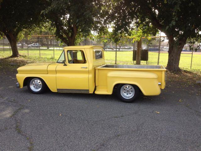 1961 Yellow Chevrolet C-10 Standard Cab Pickup