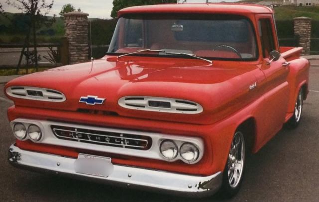 1961 Orange Chevrolet C/K Pickup 1500 pickup