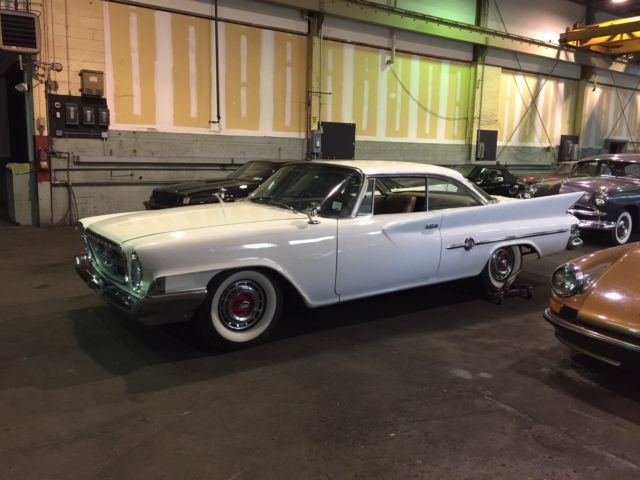 1961 White Chrysler 300 Series Hard Top