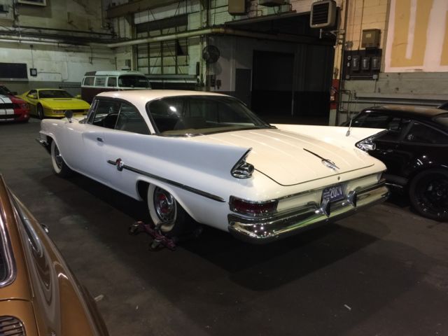 1961 White Chrysler 300 Series Hard Top