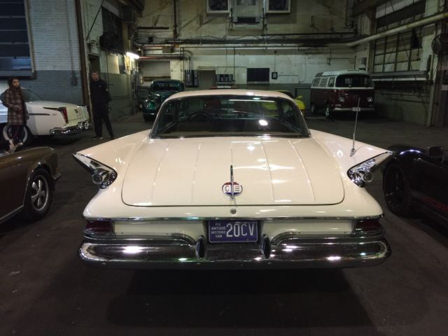 1961 White Chrysler 300 Series Hard Top