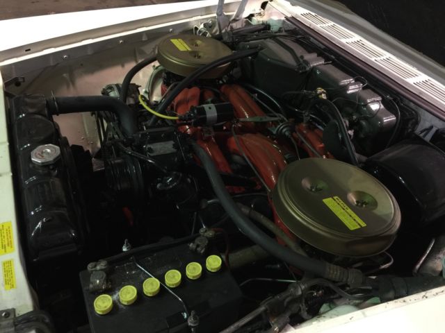 1961 White Chrysler 300 Series Hard Top