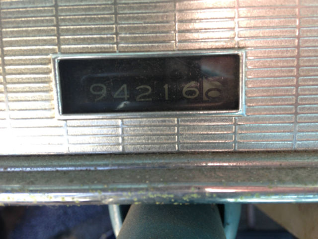 19610000 Blue Chevrolet Corvair Sedan