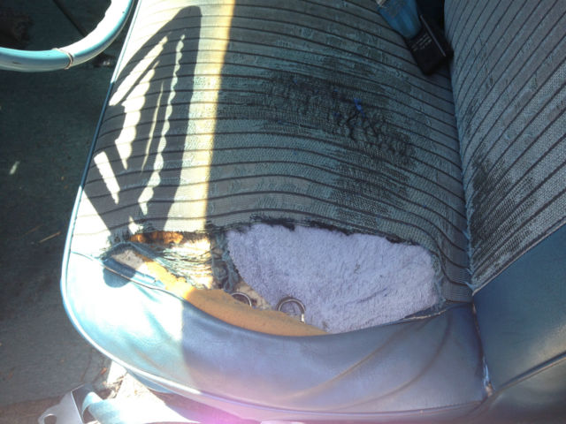 19610000 Blue Chevrolet Corvair Sedan