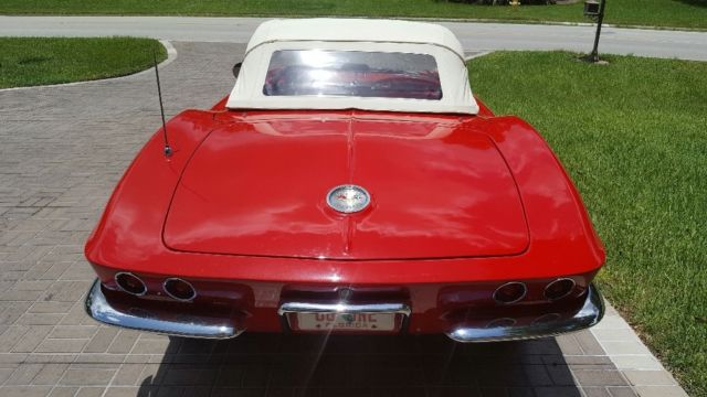 1961 Red Chevrolet Corvette