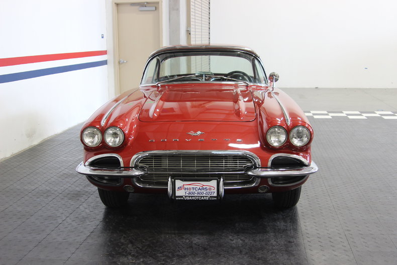 1961 Burgundy Chevrolet Corvette Roadster