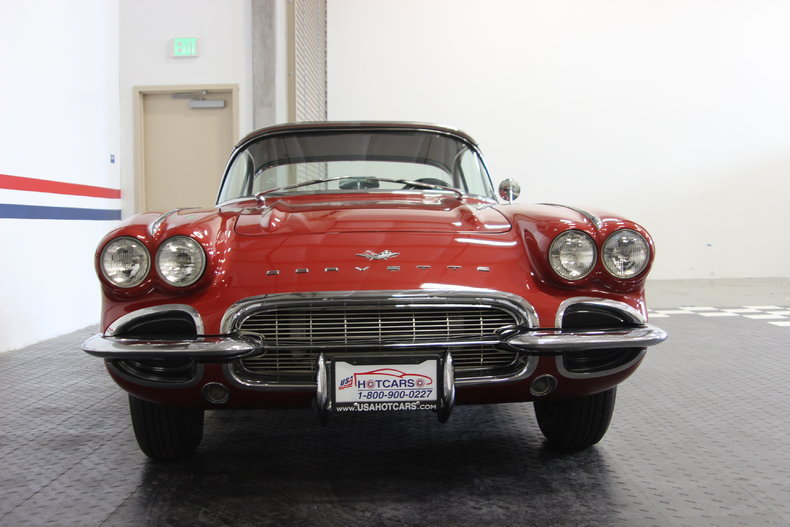 1961 Burgundy Chevrolet Corvette Roadster