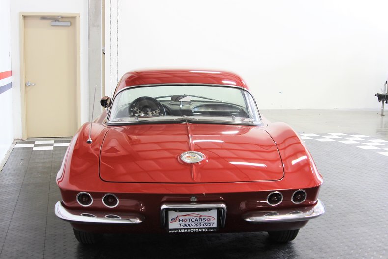1961 Burgundy Chevrolet Corvette Roadster