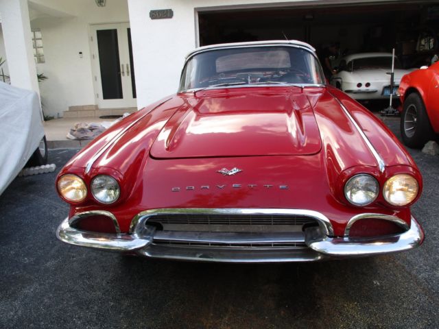 1961 Red Chevrolet Corvette