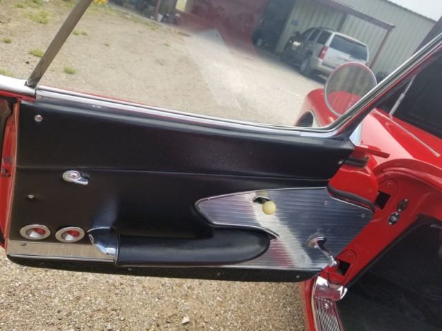 1961 Red Chevrolet Corvette Convertible