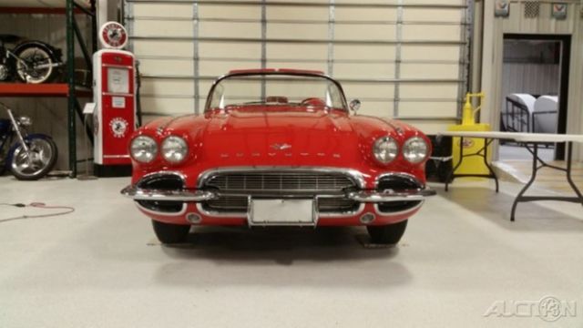 1961 Red Chevrolet Corvette Convertible