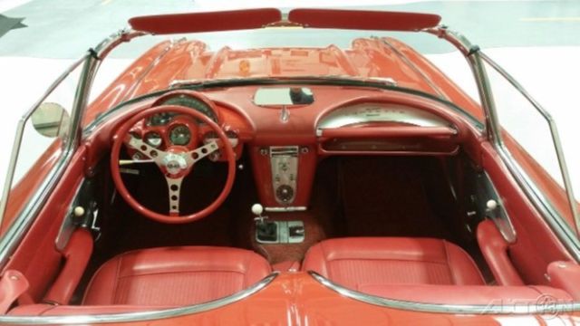 1961 Red Chevrolet Corvette Convertible