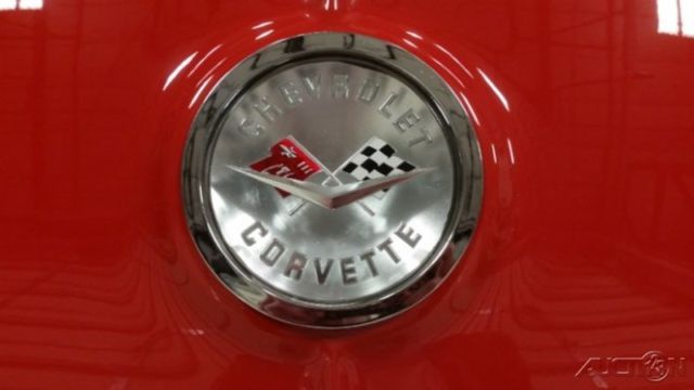 1961 Red Chevrolet Corvette Convertible