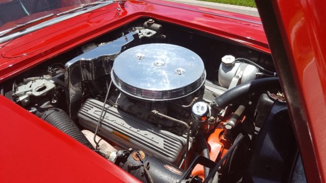 1961 Red Chevrolet Corvette