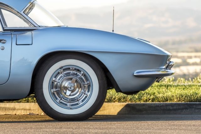 1961 Blue Chevrolet Corvette