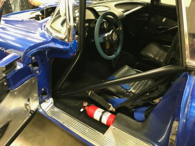 1961 Blue Chevrolet Corvette Convertible