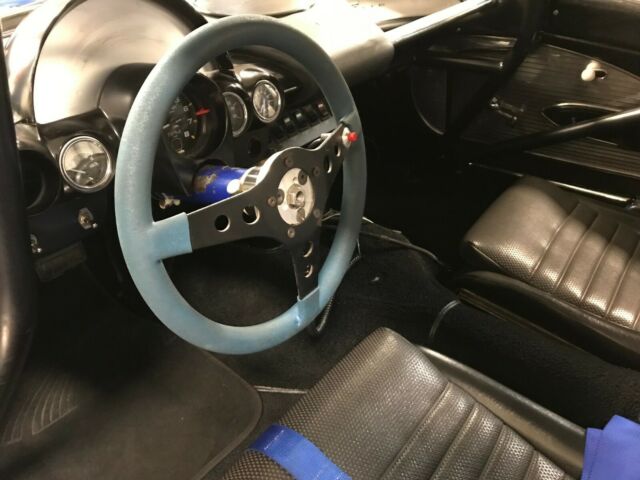 1961 Blue Chevrolet Corvette Convertible