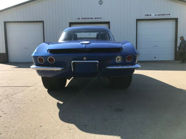1961 Blue Chevrolet Corvette Convertible