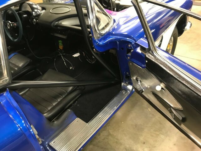 1961 Blue Chevrolet Corvette Convertible