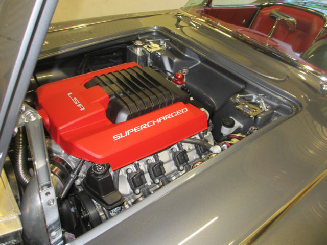 1961 Gray Chevrolet Corvette Convertible