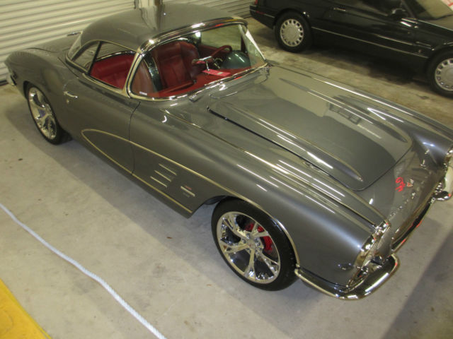 1961 Gray Chevrolet Corvette Convertible