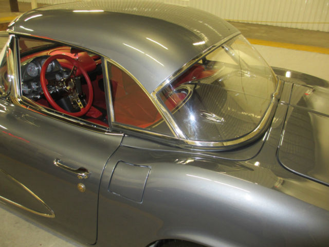 1961 Gray Chevrolet Corvette Convertible