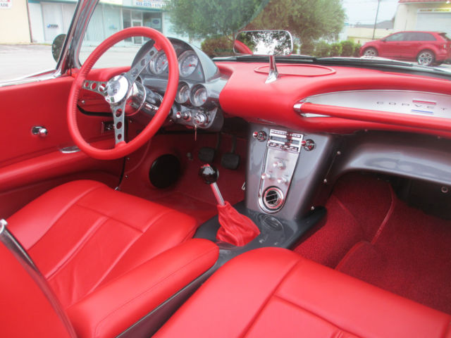 1961 Gray Chevrolet Corvette Convertible