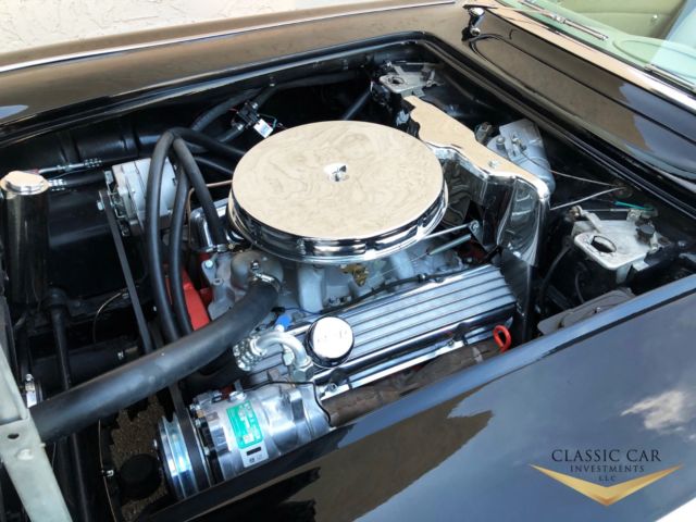 1961 Black Chevrolet Corvette Convertible