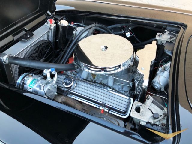 1961 Black Chevrolet Corvette Convertible