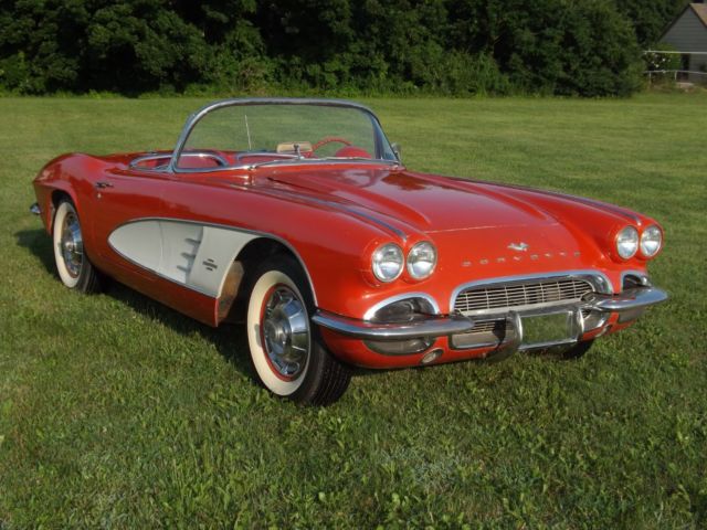 1961 Red Chevrolet Corvette