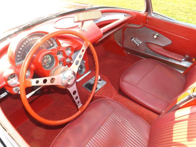 1961 Red Chevrolet Corvette