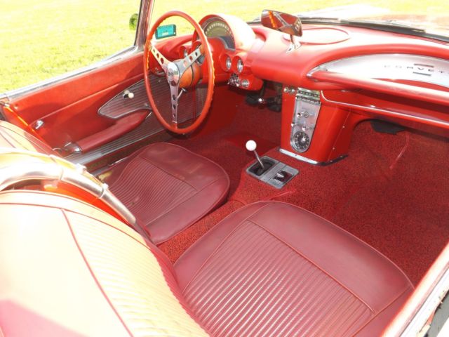 1961 Red Chevrolet Corvette