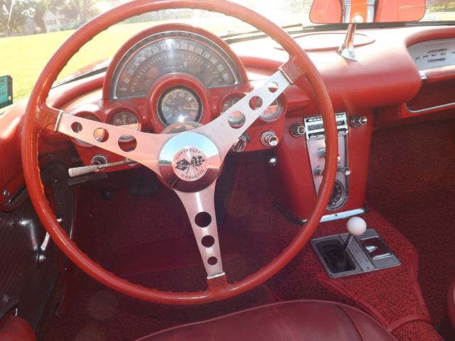 1961 Red Chevrolet Corvette