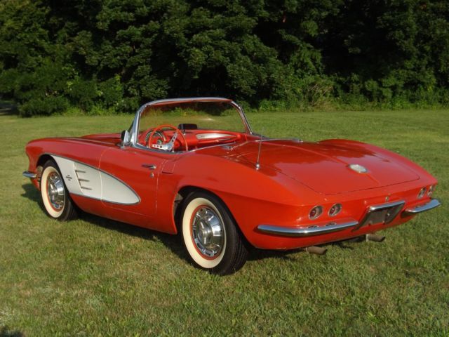1961 Red Chevrolet Corvette