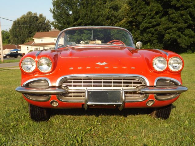 1961 Red Chevrolet Corvette