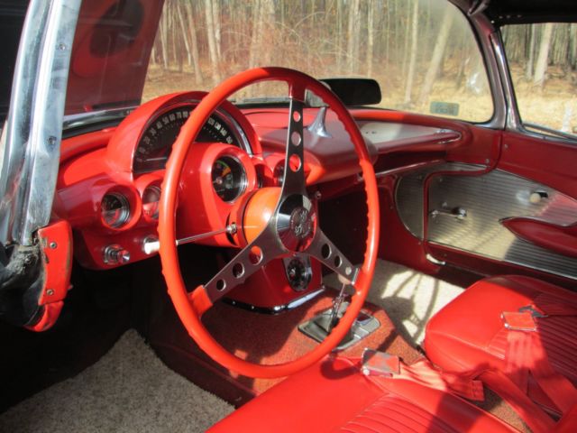 1961 Black Chevrolet Corvette Convertible
