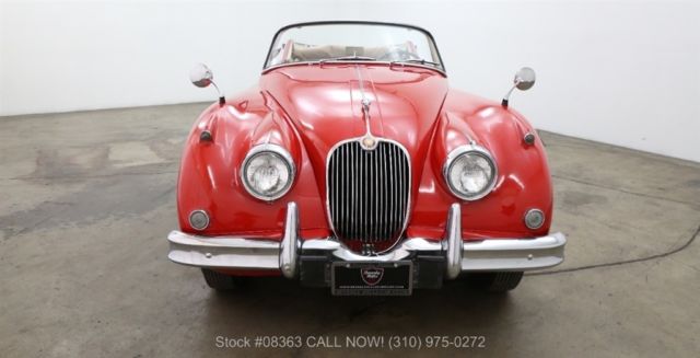 1961 Red Jaguar XK