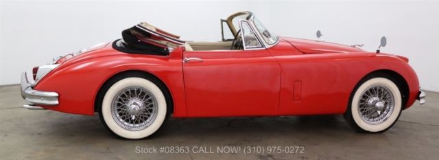 1961 Red Jaguar XK