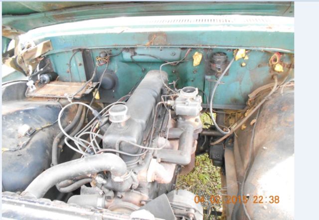 1961 Green Ford F-100 unibody