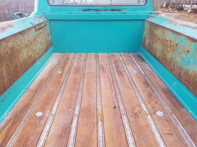 1961 Green Ford F-100 Standard Cab Pickup