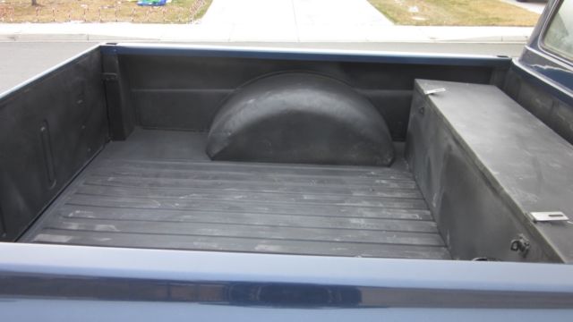 1961 Blue Ford F-100 unibody