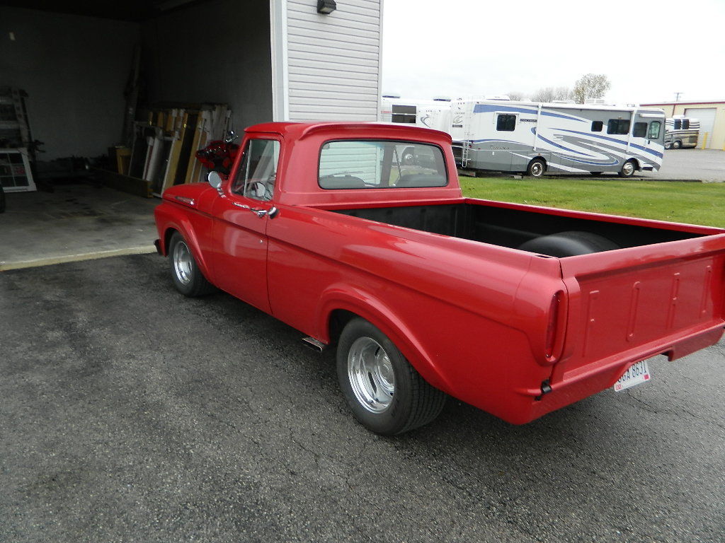 1961 Red Ford F-100