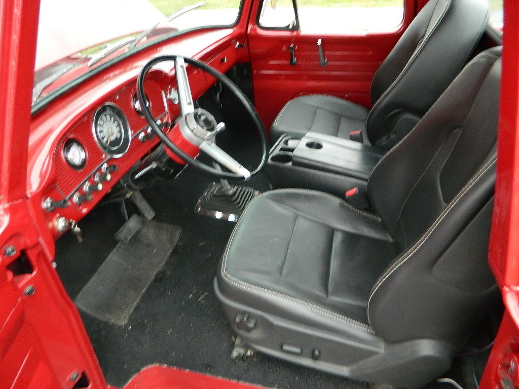 1961 Red Ford F-100