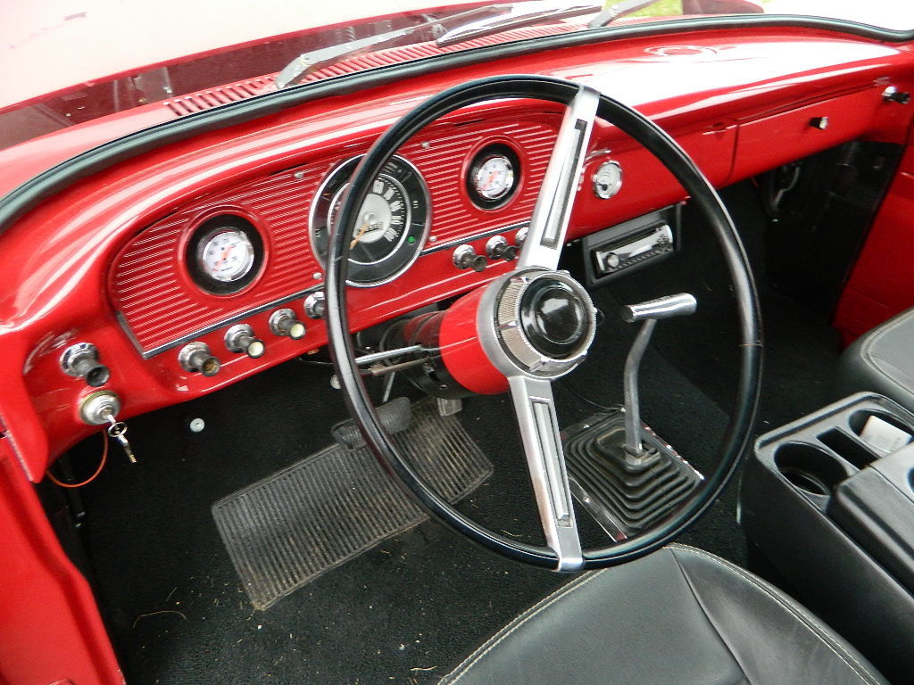 1961 Red Ford F-100