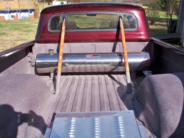 1961 Burgundy Ford F-100 Cab & Chassis
