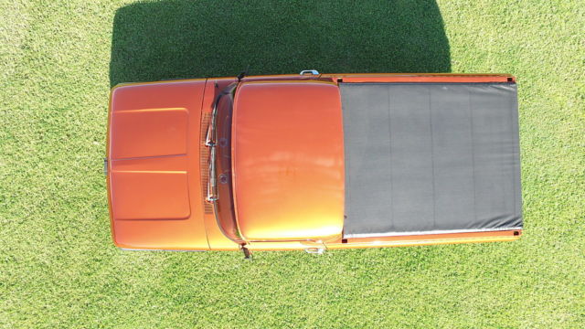 1961 Orange Ford F-100 Cab & Chassis