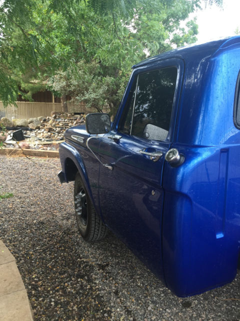 1961 Viper Pearl Blue Ford F-350 U/K