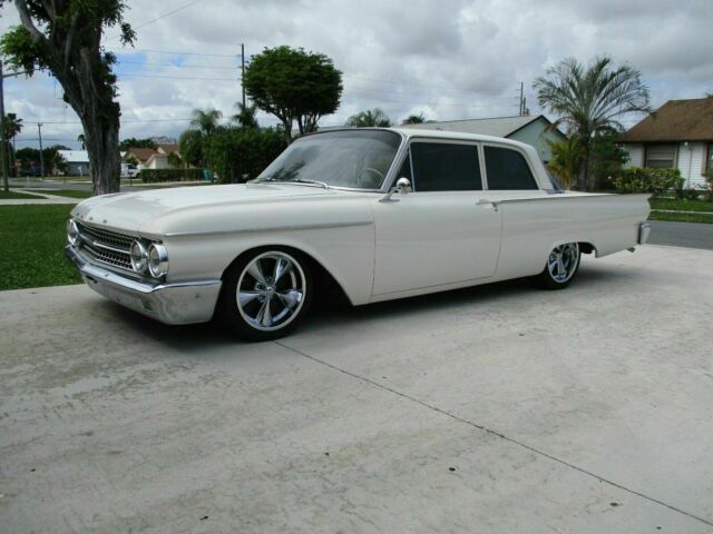 1961 White Ford Fairlane Sedan